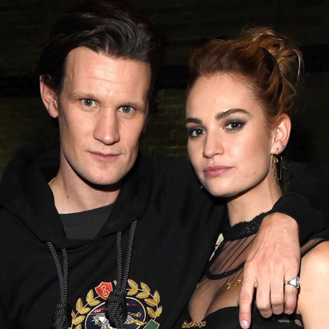 Lily James And Matt Smith Take Afternoon Stroll Amid Split Rumors E Online